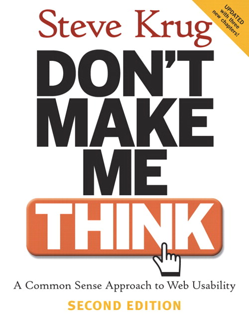 Book: Don't Make me Think