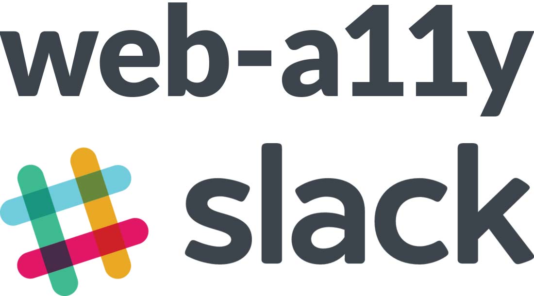 Web-A11y Slack